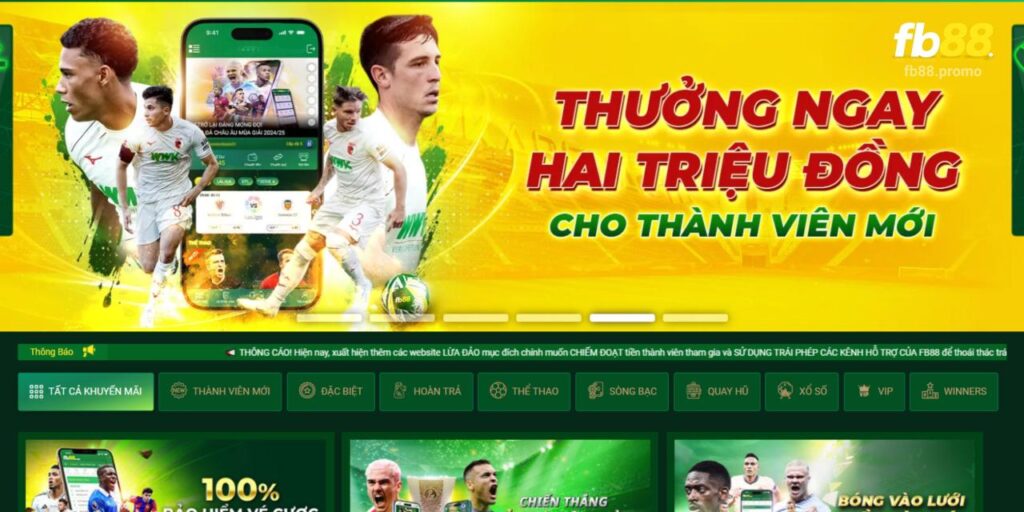 Cơ hội nhận quà khủng cho lần nạp đầu tiên tại Fb88