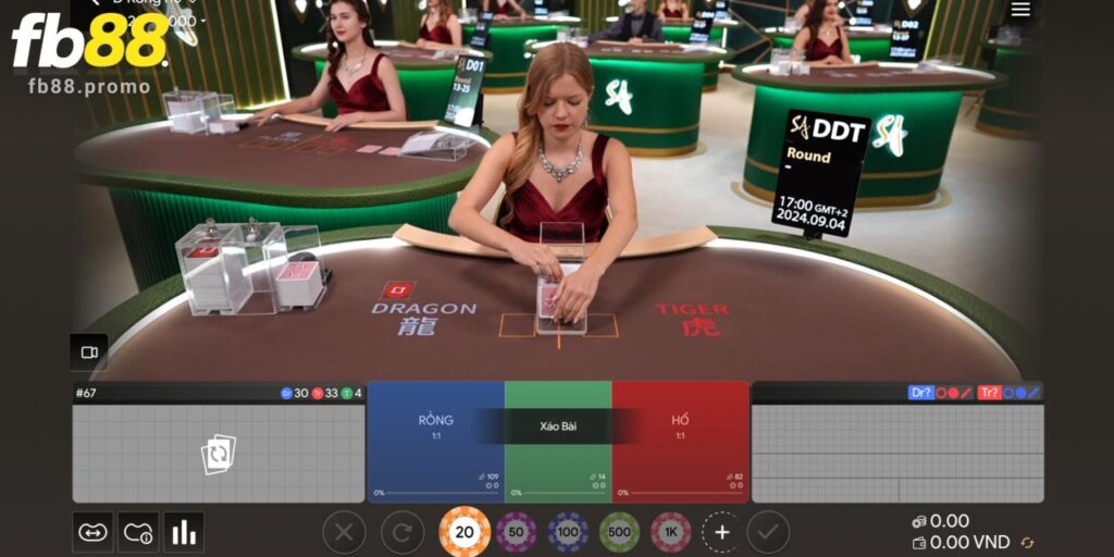 Tương tác cùng các Dealer Fb88 xinh đẹp